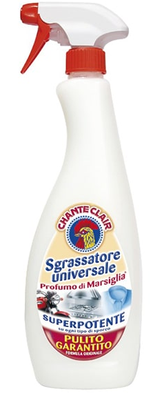 CHANTECLAIR Засіб для чищення кухні універсальний обезжирювач в спреї Марсельське мило 600мл